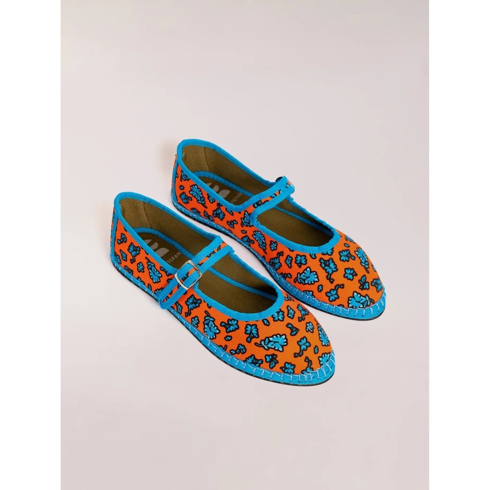 Sveti Stefan Svetis‎ Mary Jane Flats Cherry Bloom